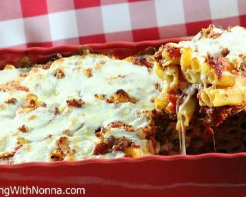 Nonna's Baked Ziti - Pasta al Forno